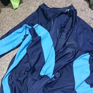 Long sleeve swim cover up spf50